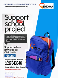 School Bag campaign Banner